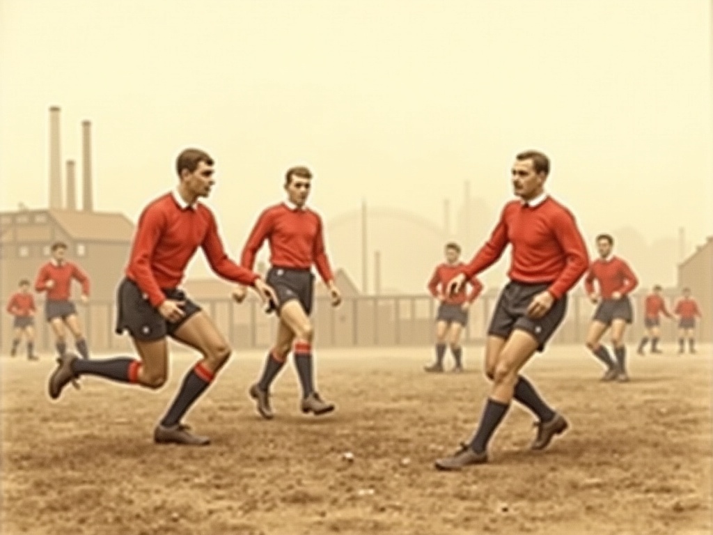 Maillot Arsenal origines 1890 joueurs Woolwich rouge