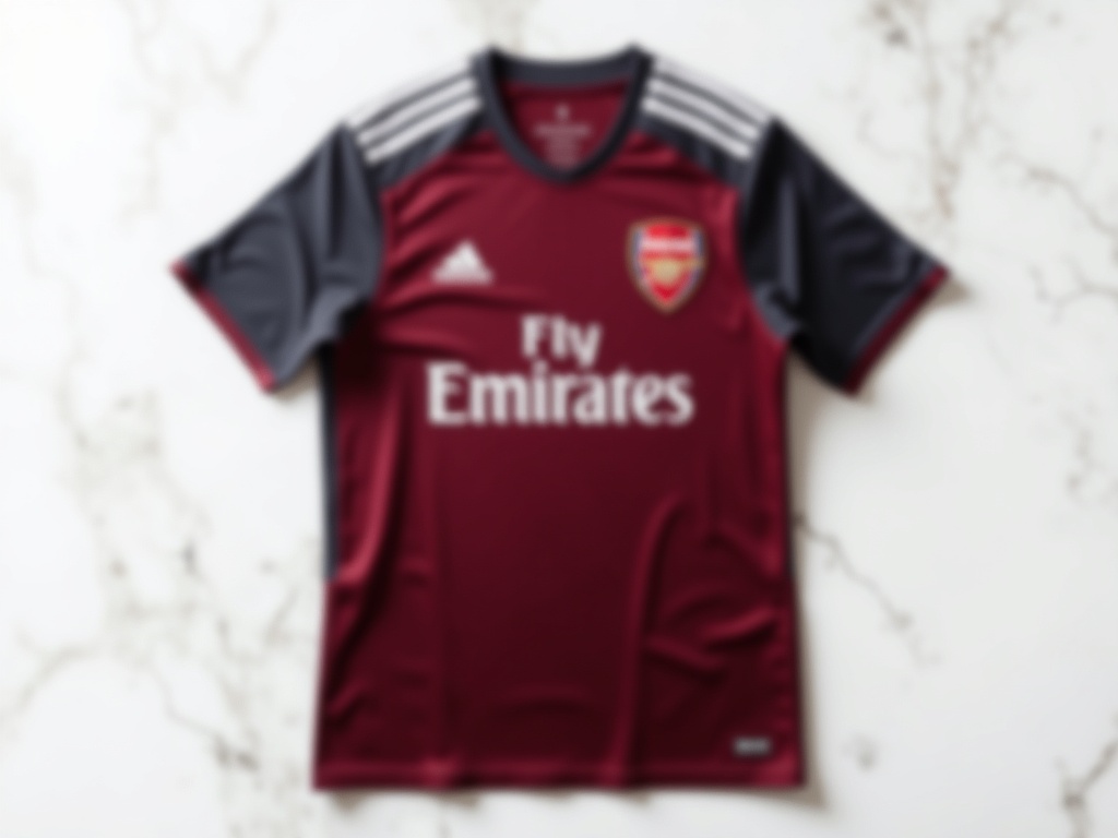 Maillot Arsenal 2025-2026 Adidas anthracite bordeaux troisième maillot