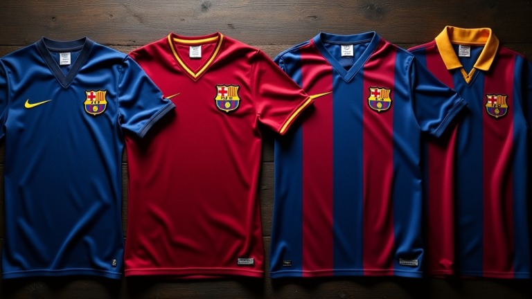 Histoire du maillot de Barcelone : des rayures blaugranas à l'icône mondiale