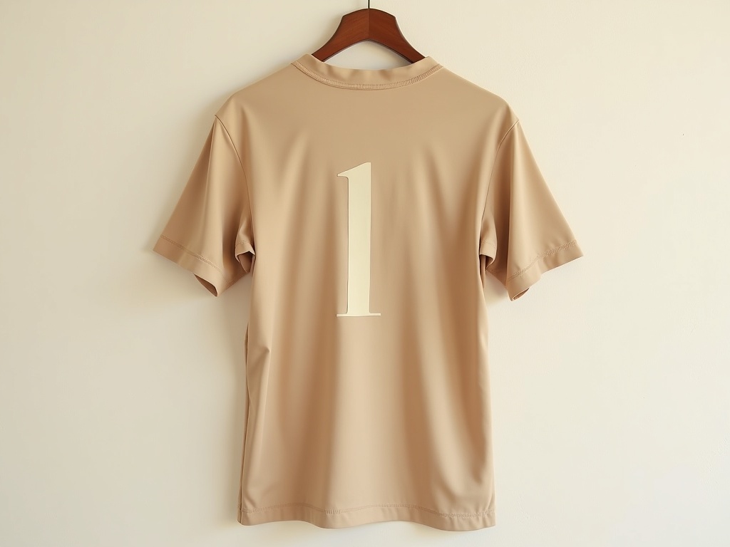 Maillot de foot rétro sans flocage de nom, numéro seul, style bureau polyvalent