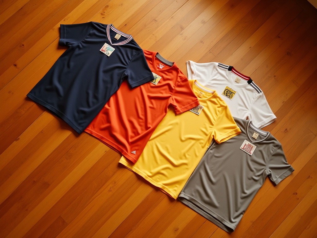 Sélection de maillots de foot de clubs européens adaptés au style urbain