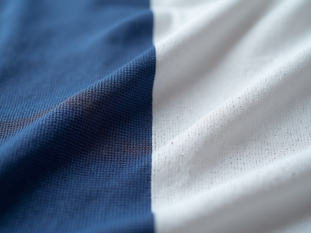 Comparaison des tissus maillot fan et maillot player version de foot