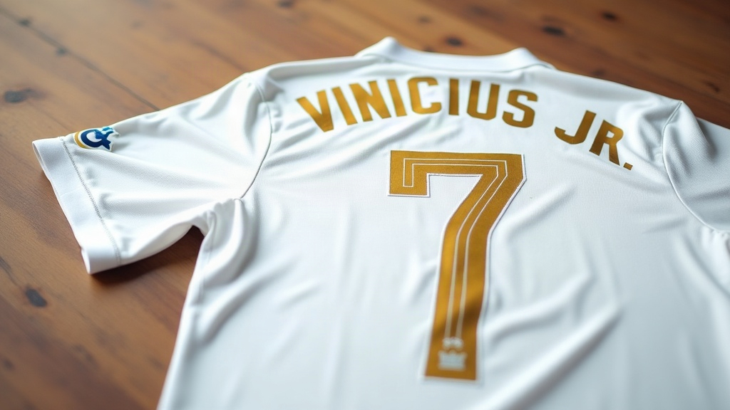 Flocage Vinicius sur ton maillot : le guide complet 2026