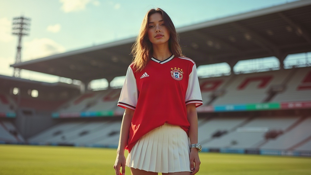 Maillot foot avec jupe : le look skort qui cartonne en 2026