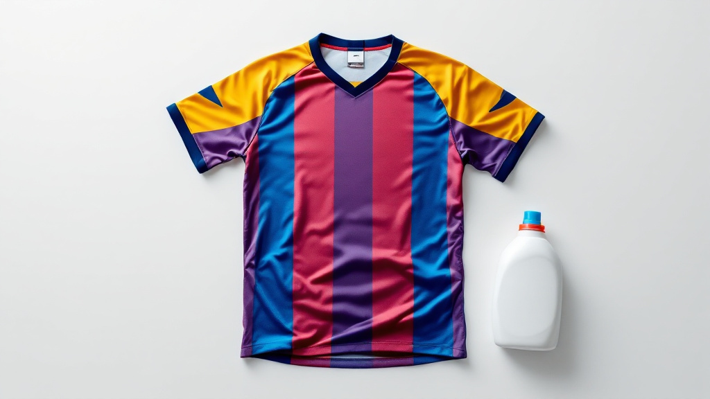 Maillot de foot : quelle lessive choisir pour ne pas abîmer les couleurs