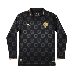 Maillot Portugal Edition Speciale Eusebio Manches Longues