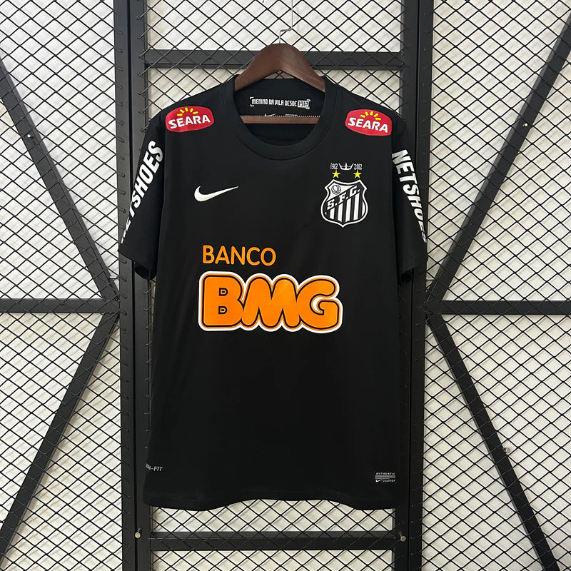 Maillot Rétro Santos Noir