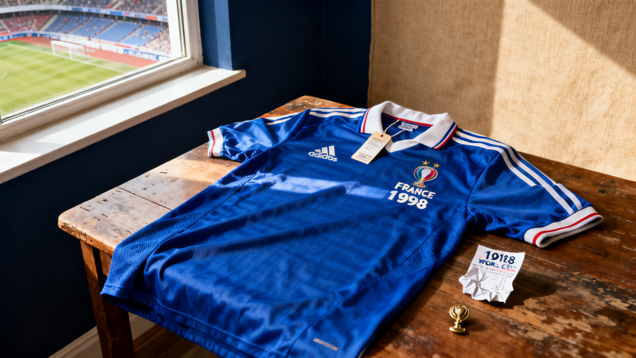 Cote maillot Équipe de France 1998 : combien vaut-il vraiment en 2026 ?