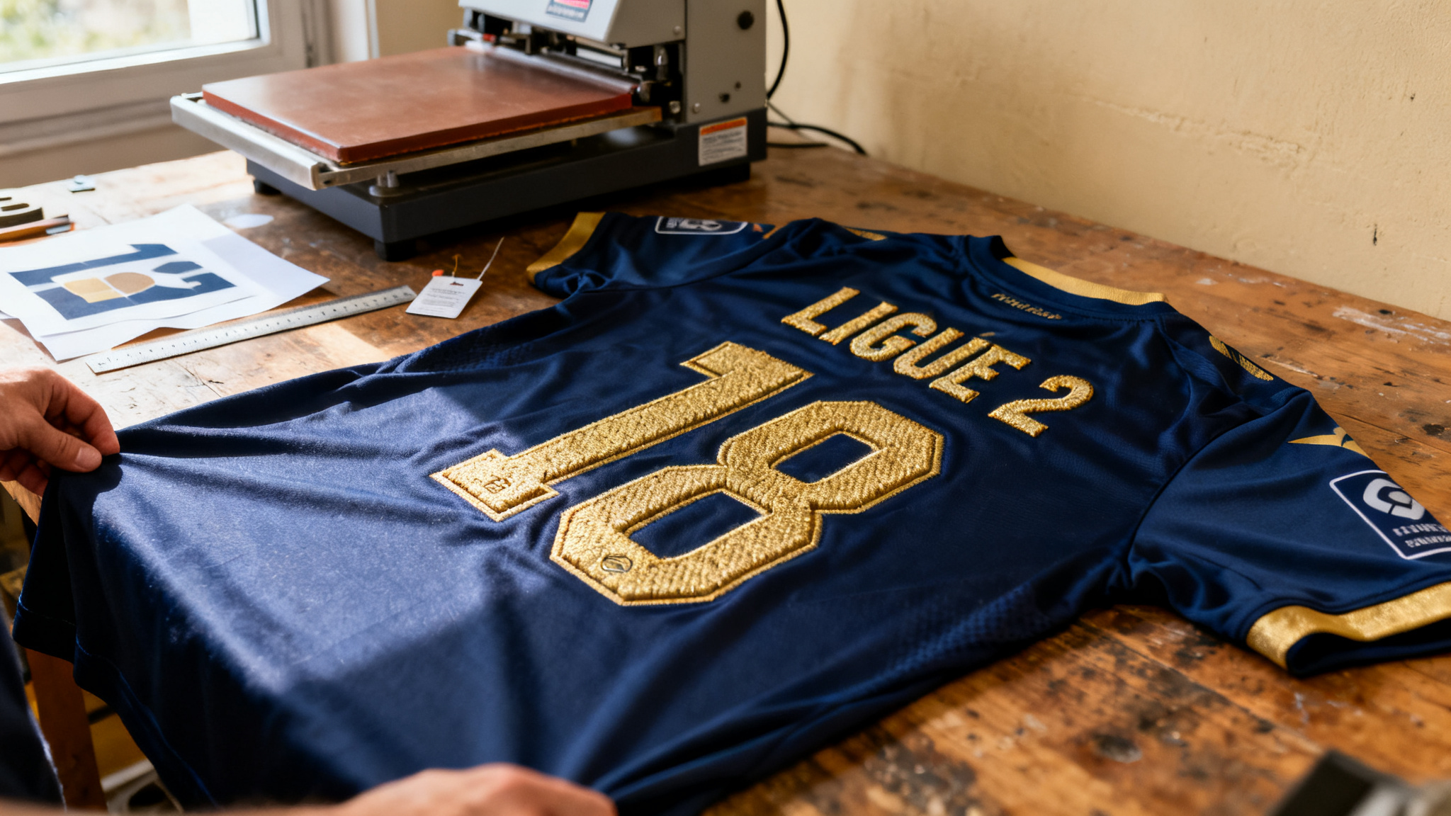 Flocage maillot officiel Ligue 2 : tout ce qu'il faut savoir avant de commander