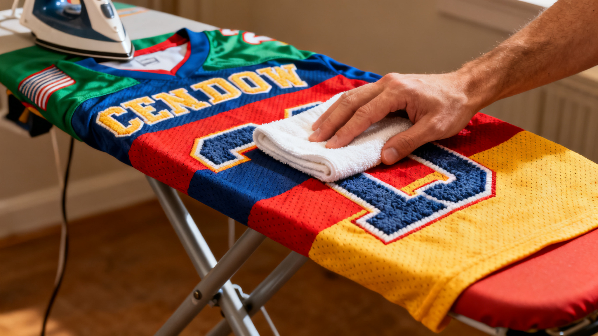 Repasser un flocage sur maillot de foot : tout ce qu'il faut savoir