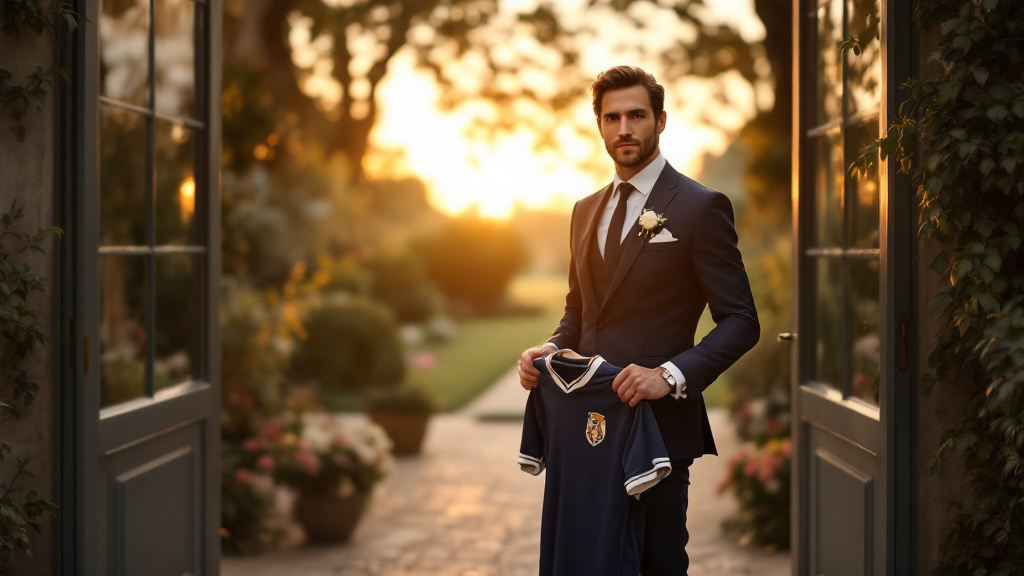 Tenue mariage maillot foot interdit : pourquoi ça coince (et comment s'habiller quand on est fan)