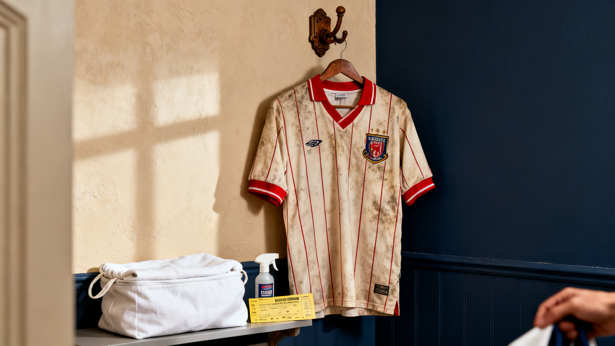 Maillot de foot vintage : comment le conserver sans l'abîmer