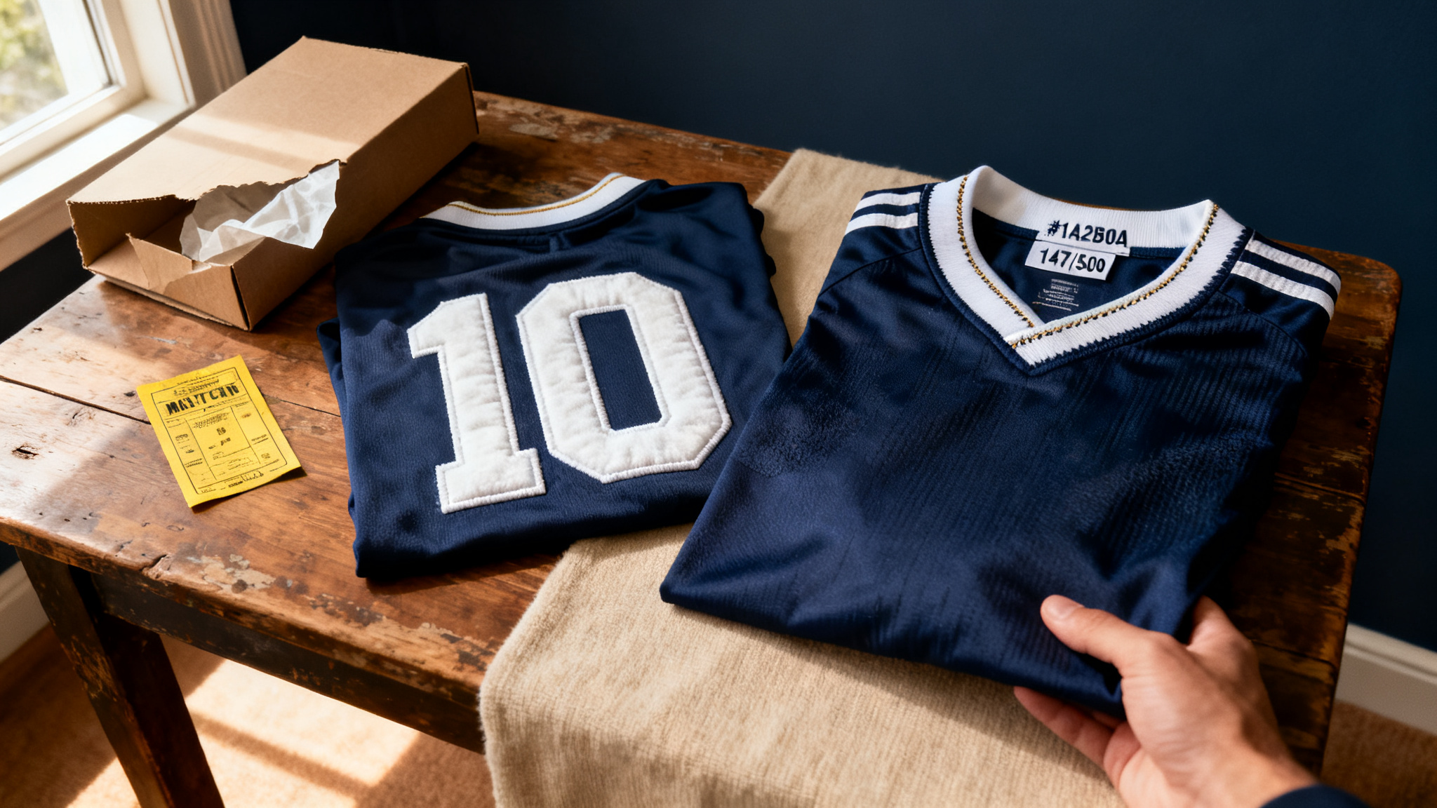 Numéros et séries sur les maillots de foot : ce que chaque chiffre raconte