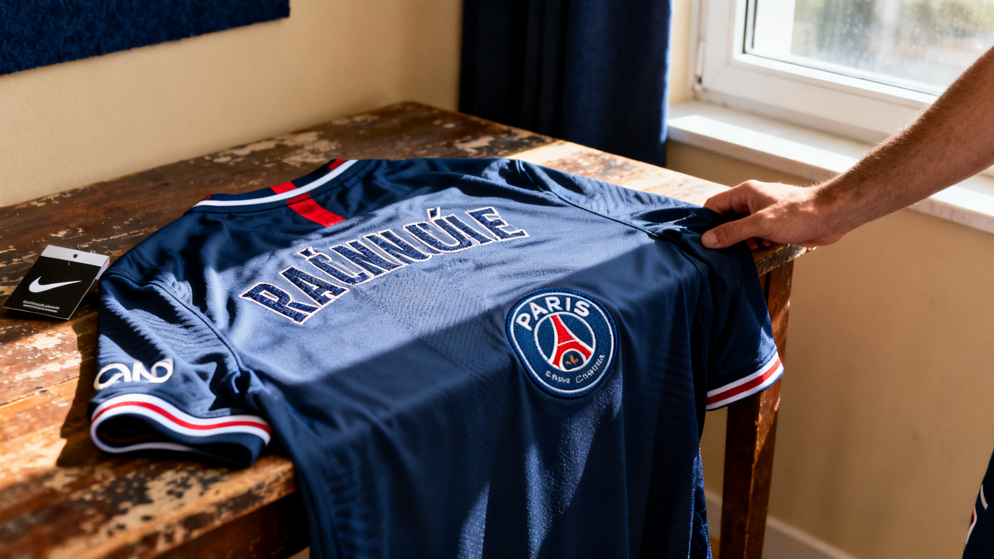 Police de flocage maillot PSG : tout ce qu'il faut savoir avant de personnaliser
