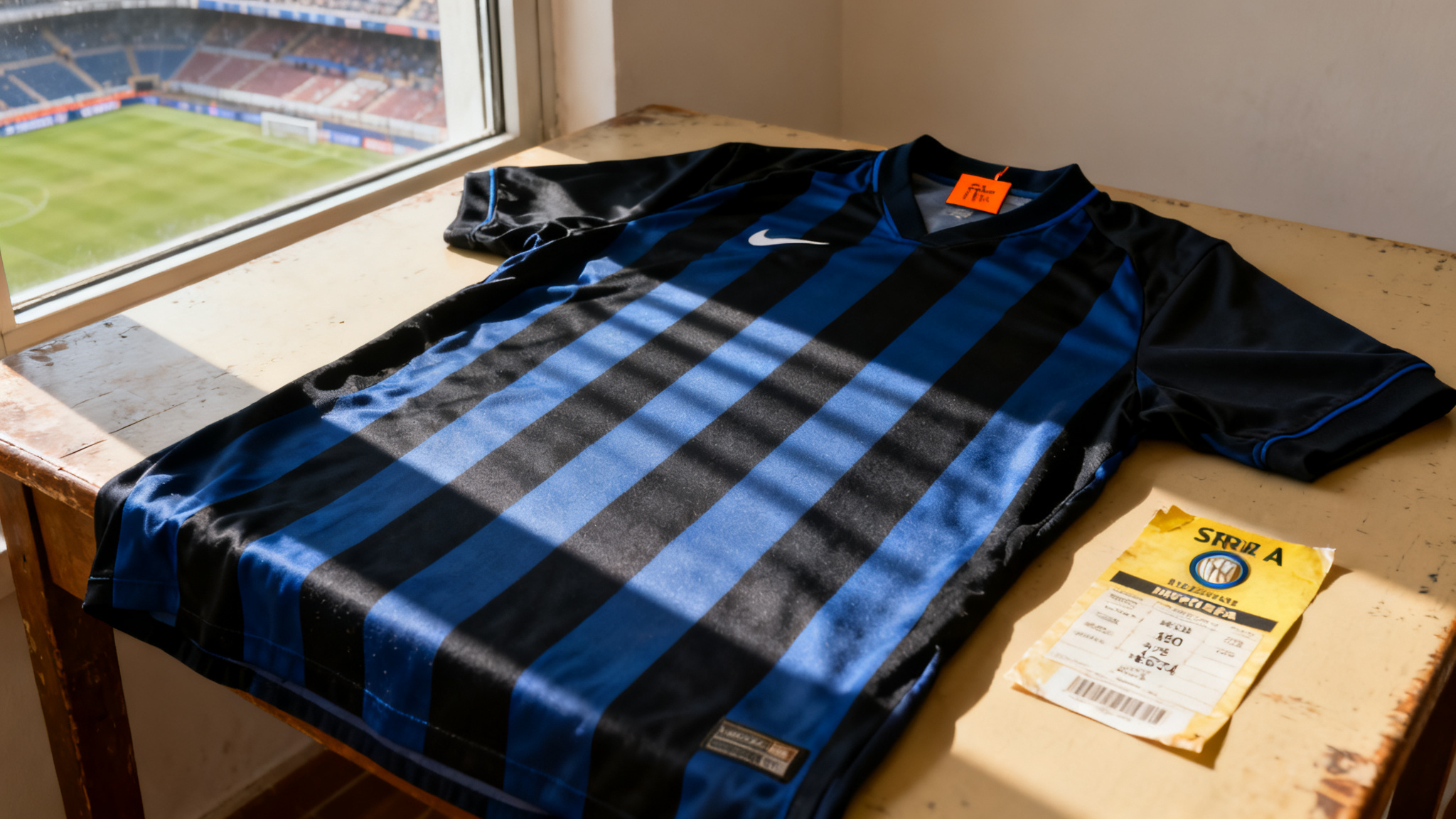Pourquoi le maillot de l'Inter Milan est rayé noir et bleu